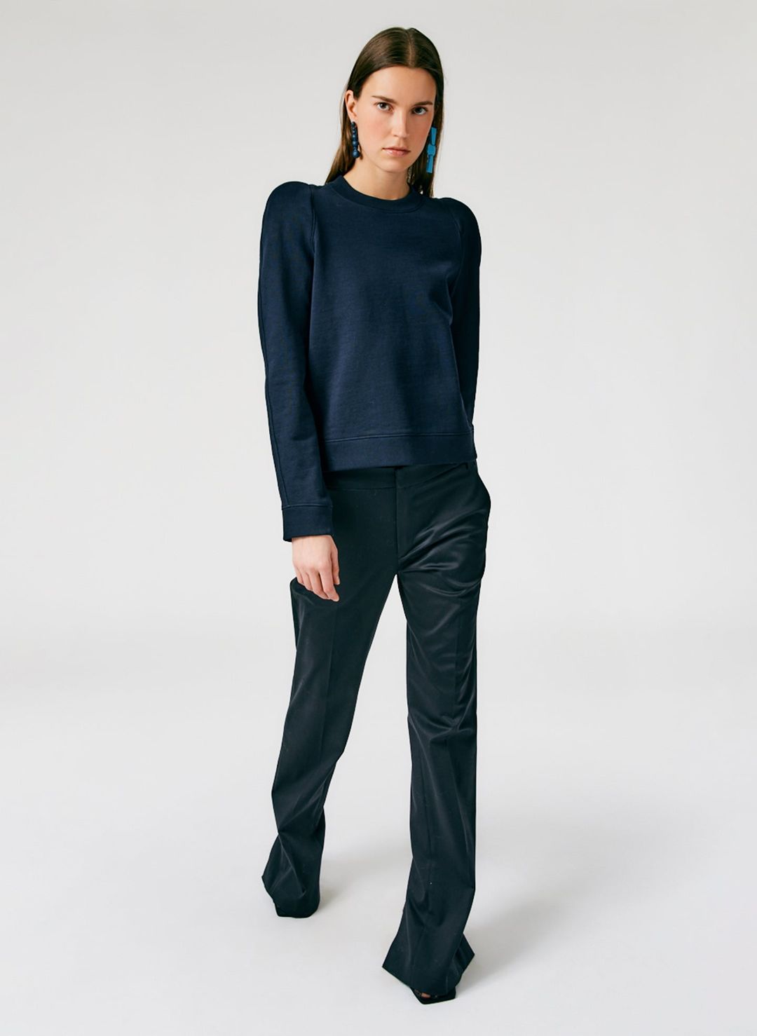 Sculpted Shoulder Sweatshirt #8