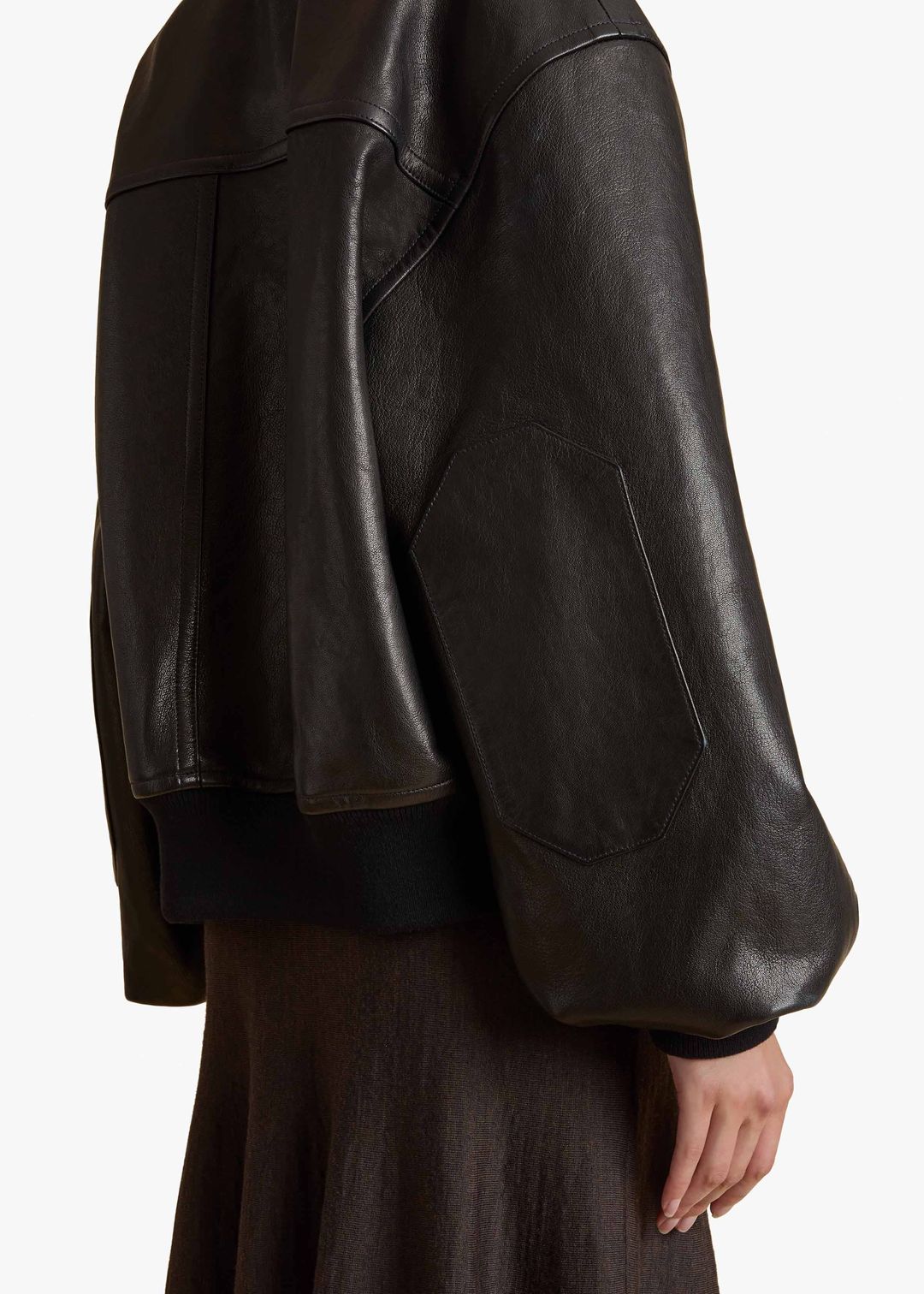 Spence Jacket in Black Leather #5