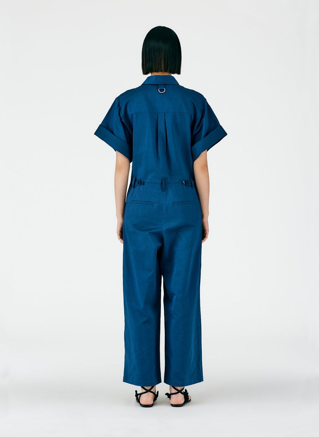 Cotton Linen Sateen Jumpsuit #4