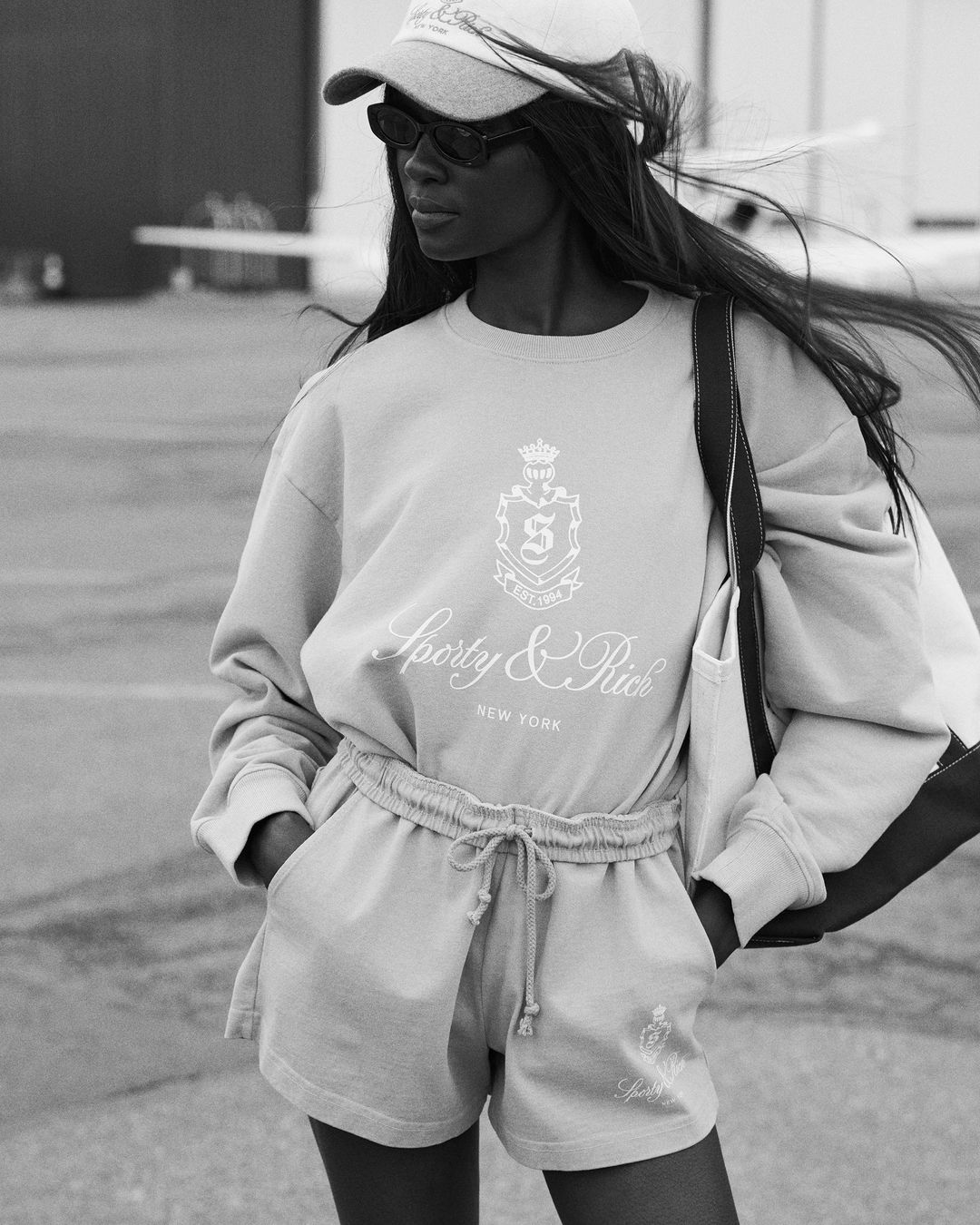 Vendome Crewneck - Soft Lilac/White #6