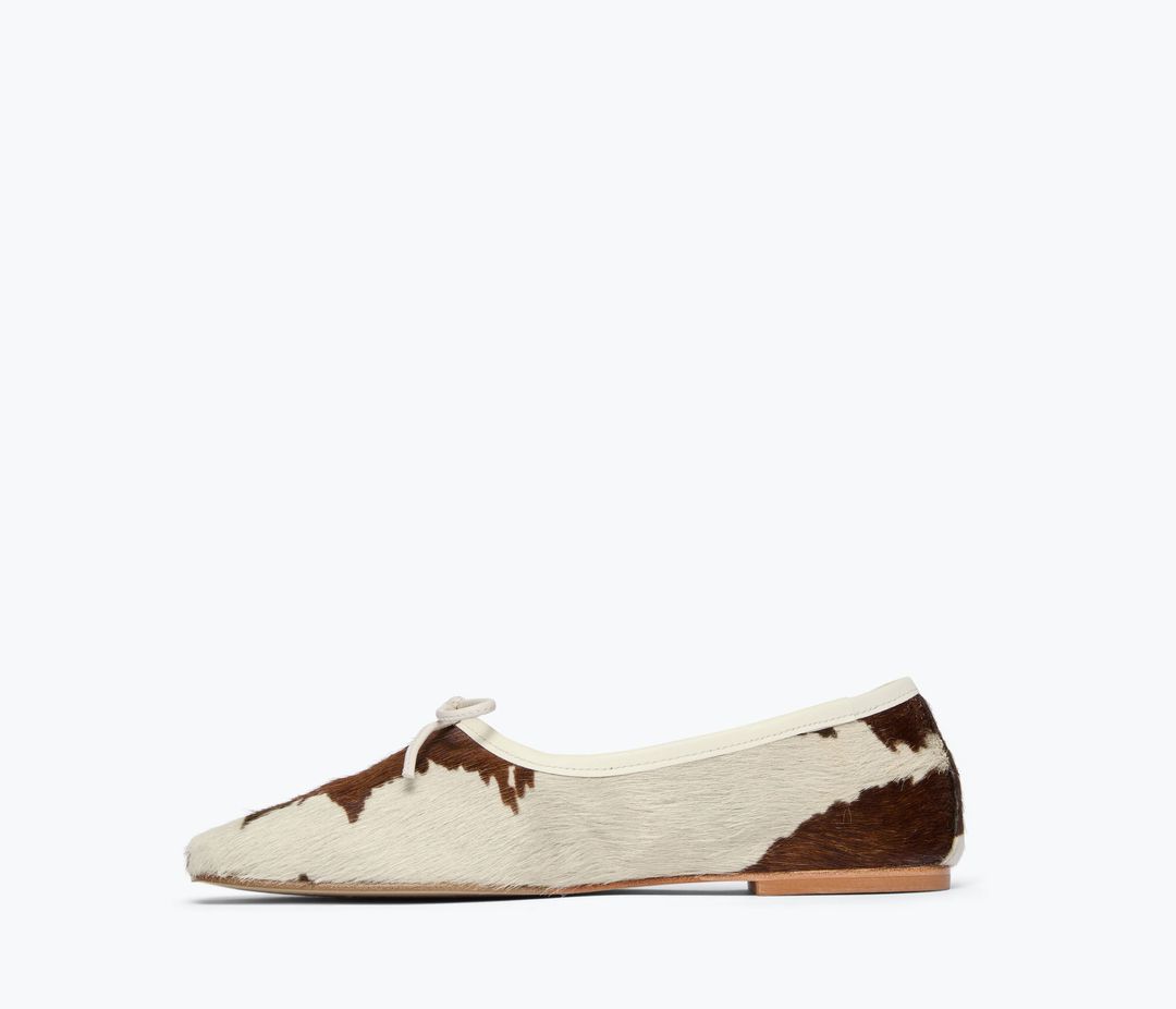 JADA SQUARE TOE BALLET FLAT #5
