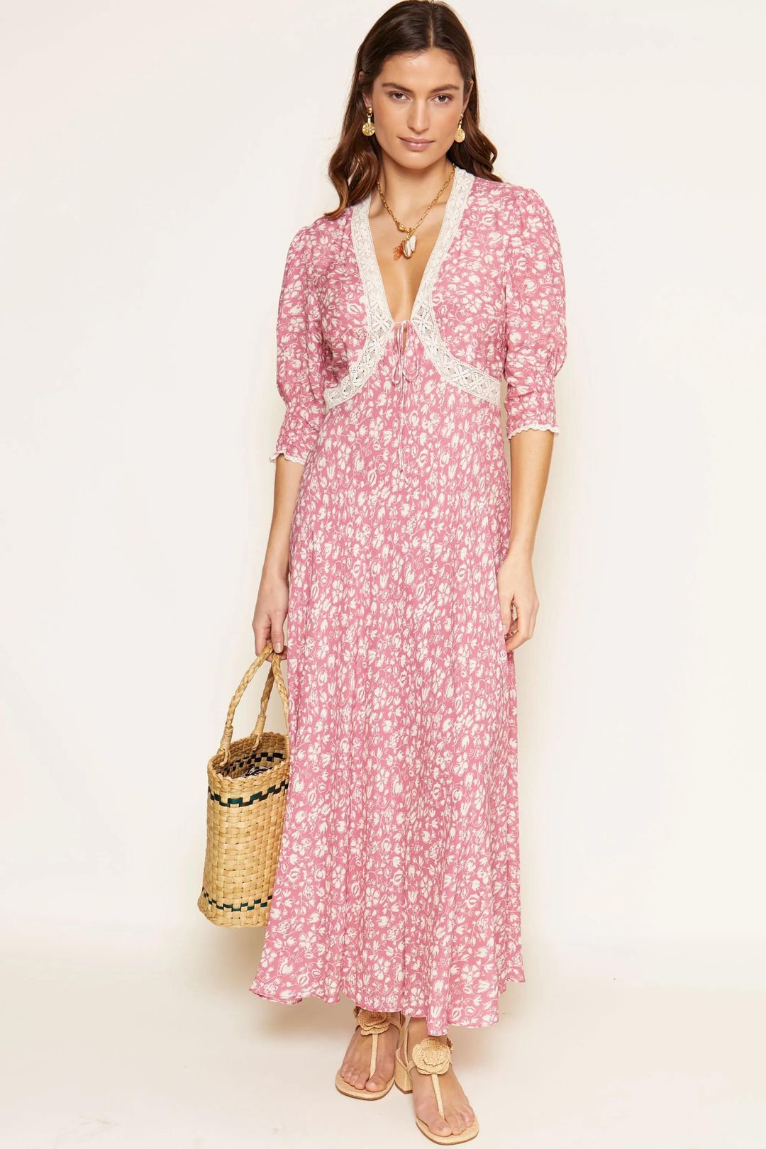 Amina - Amelie Floral Pink #5