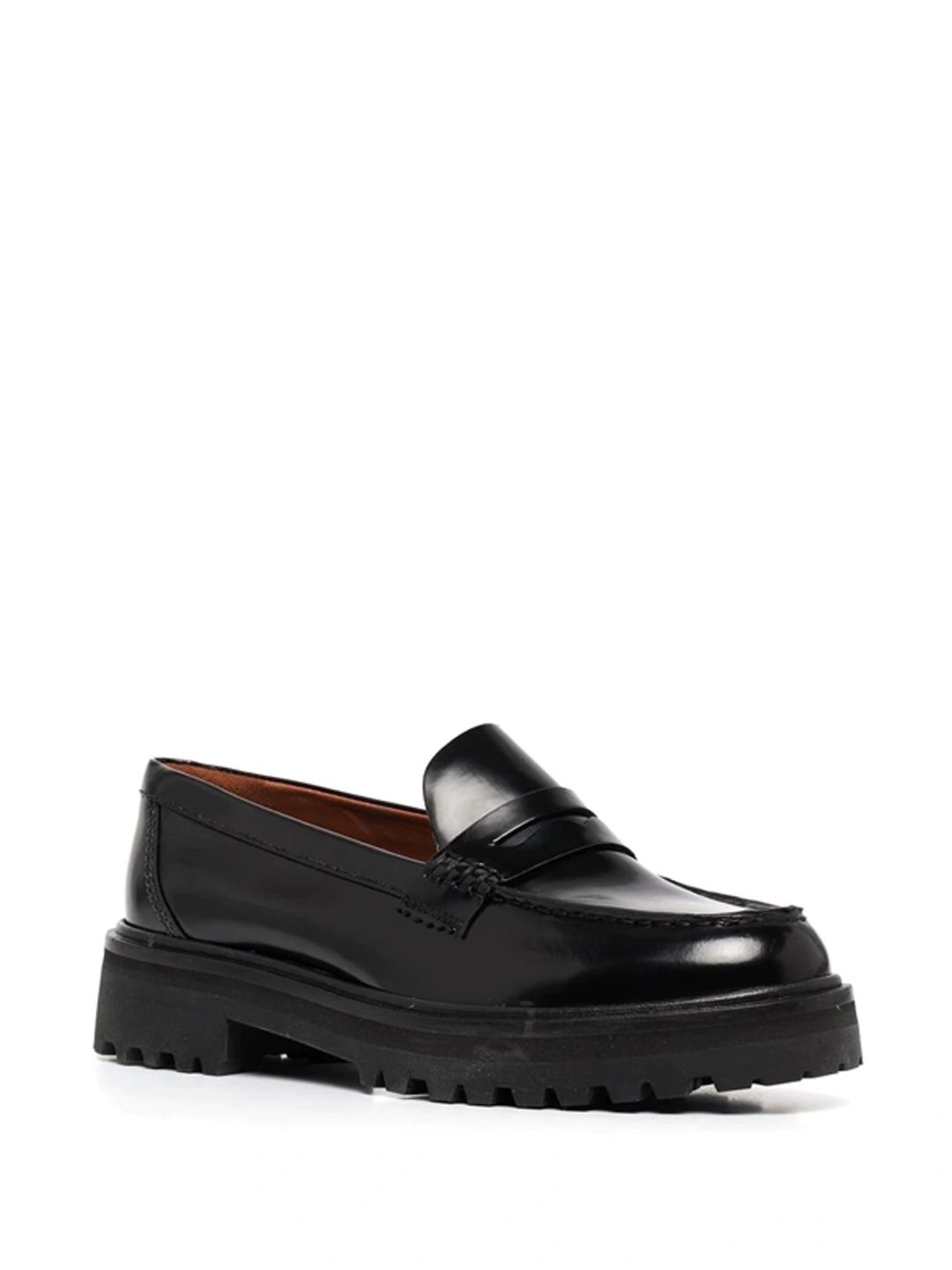 Agathea Chunky Loafers In Black #3