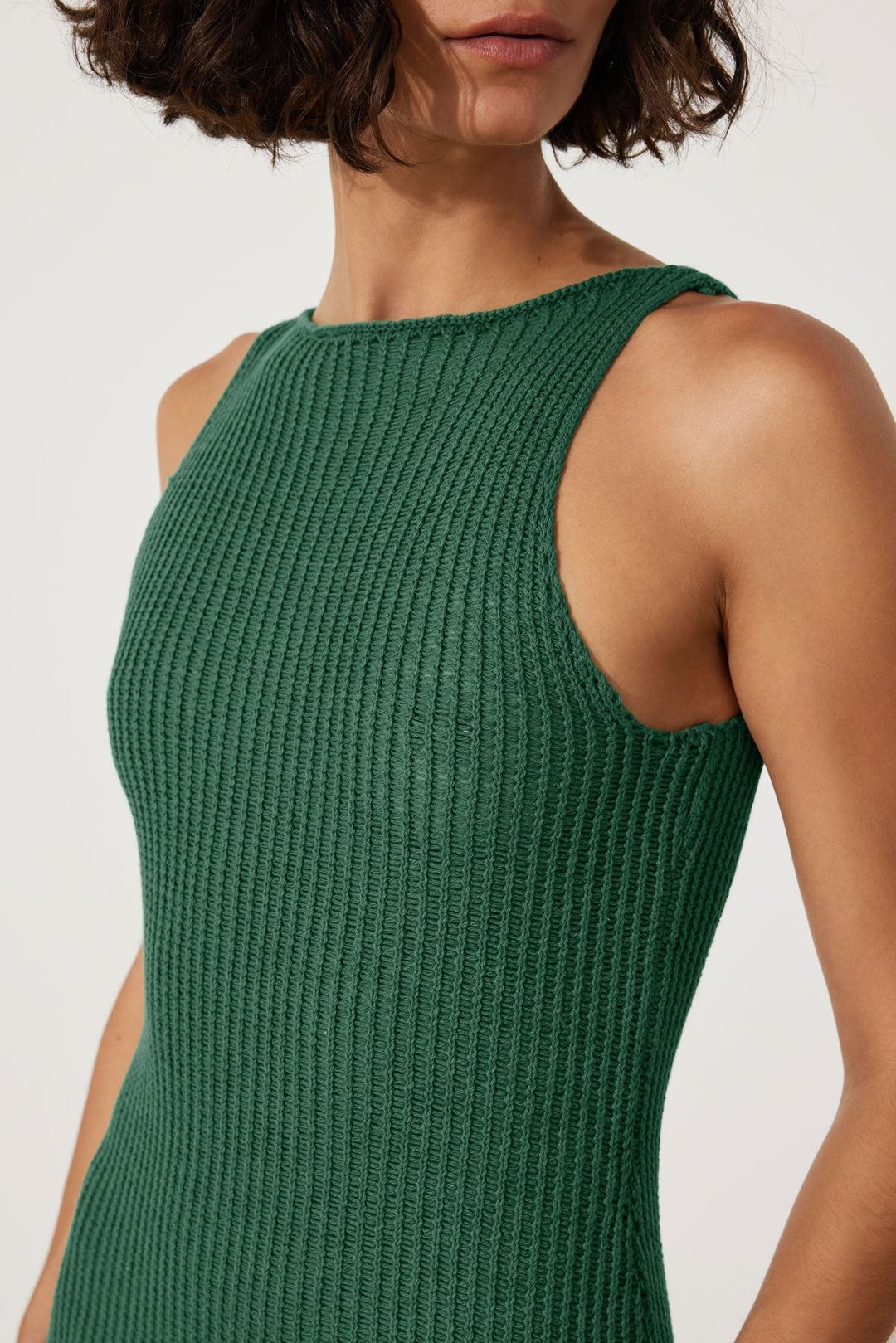 Emerald Crochet Dress #8