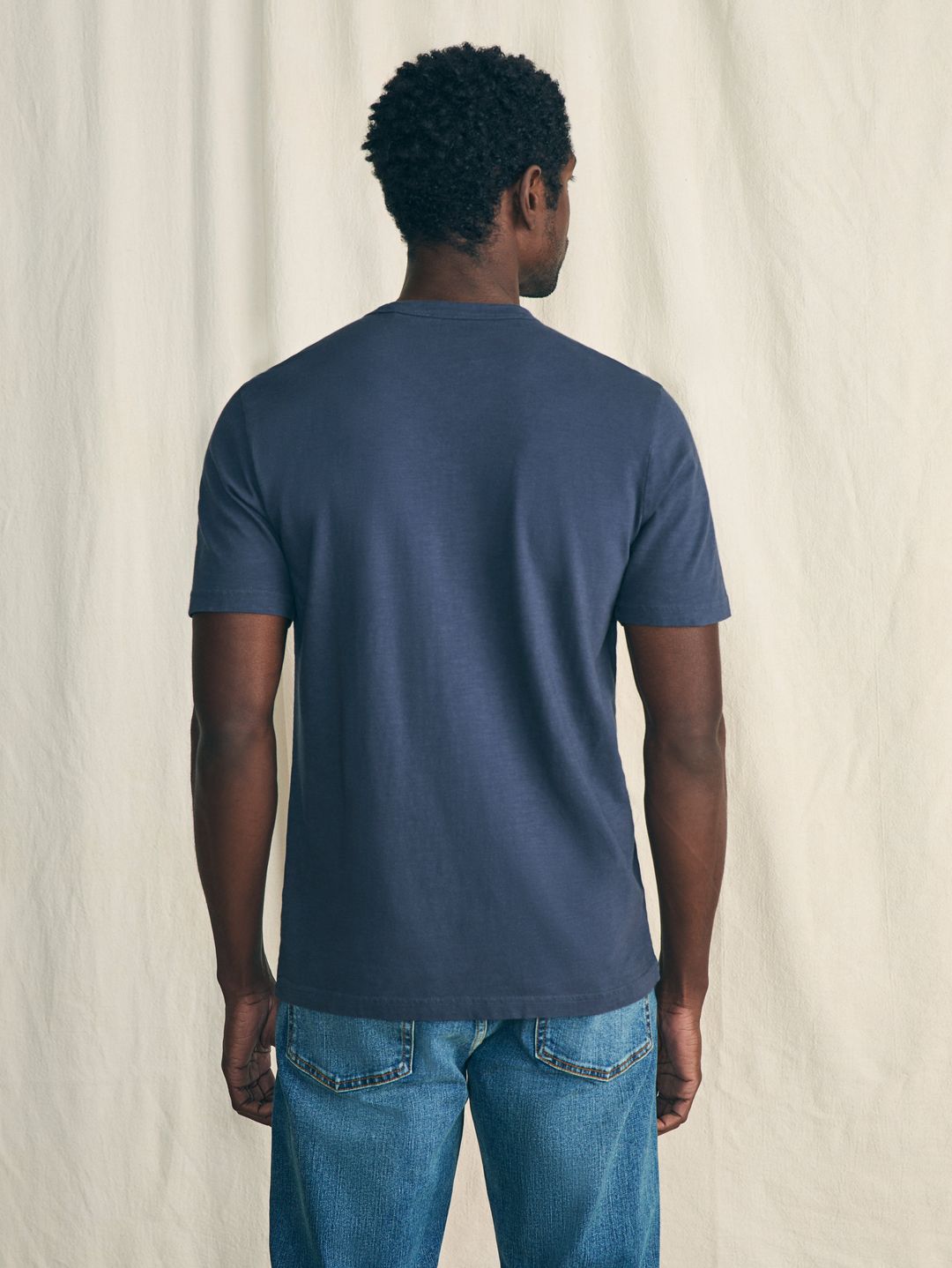 Sunwashed Tee - Dune Navy #5