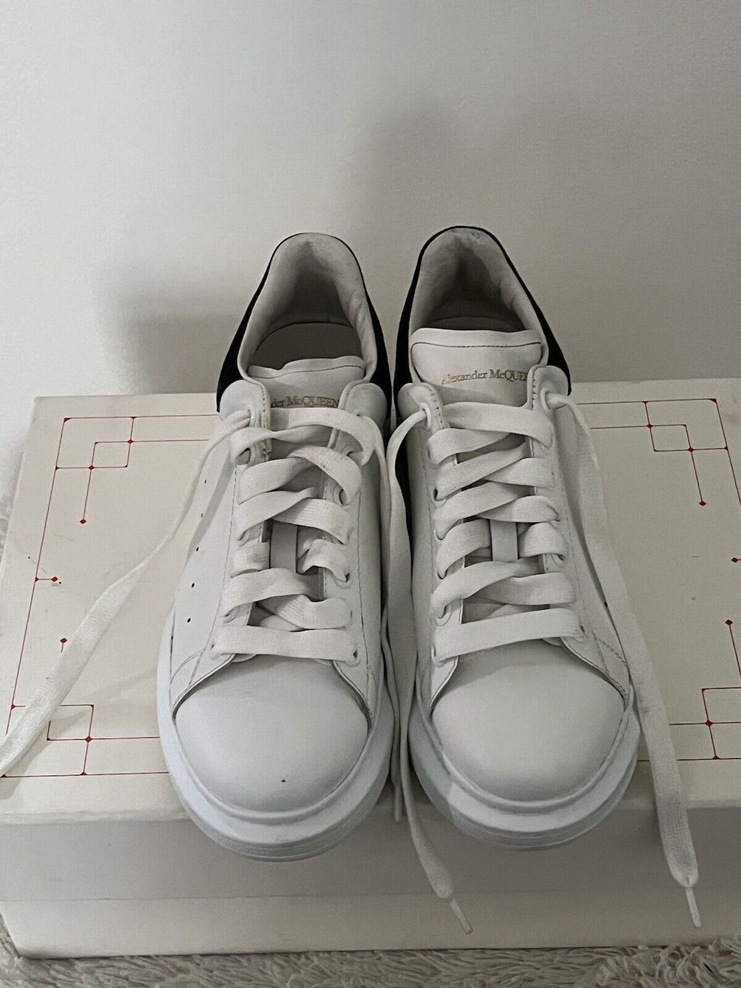 Alexander McQueen Women's Suede & Leather Platform Sneakers