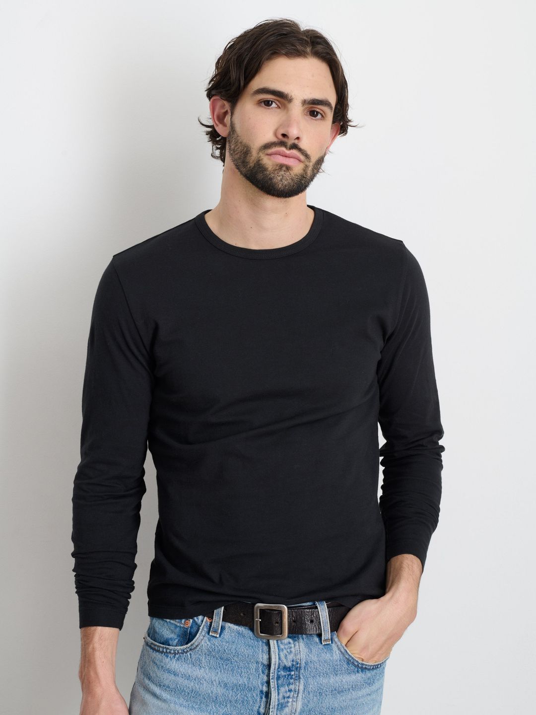 Standard Long-Sleeve T-Shirt In Slub Cotton #3