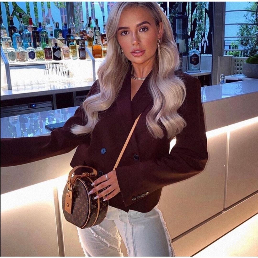 Zara Double Breasted Cropped Jacket #9