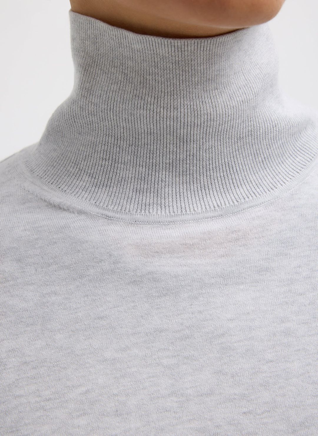 Super Fine Gauge Perfect Men's Turtleneck Pullover #5