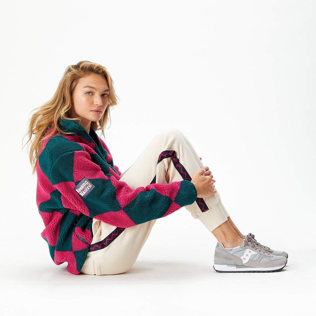 Harlequin Deep-Pile Sherpa "Jockey" Fleece #4