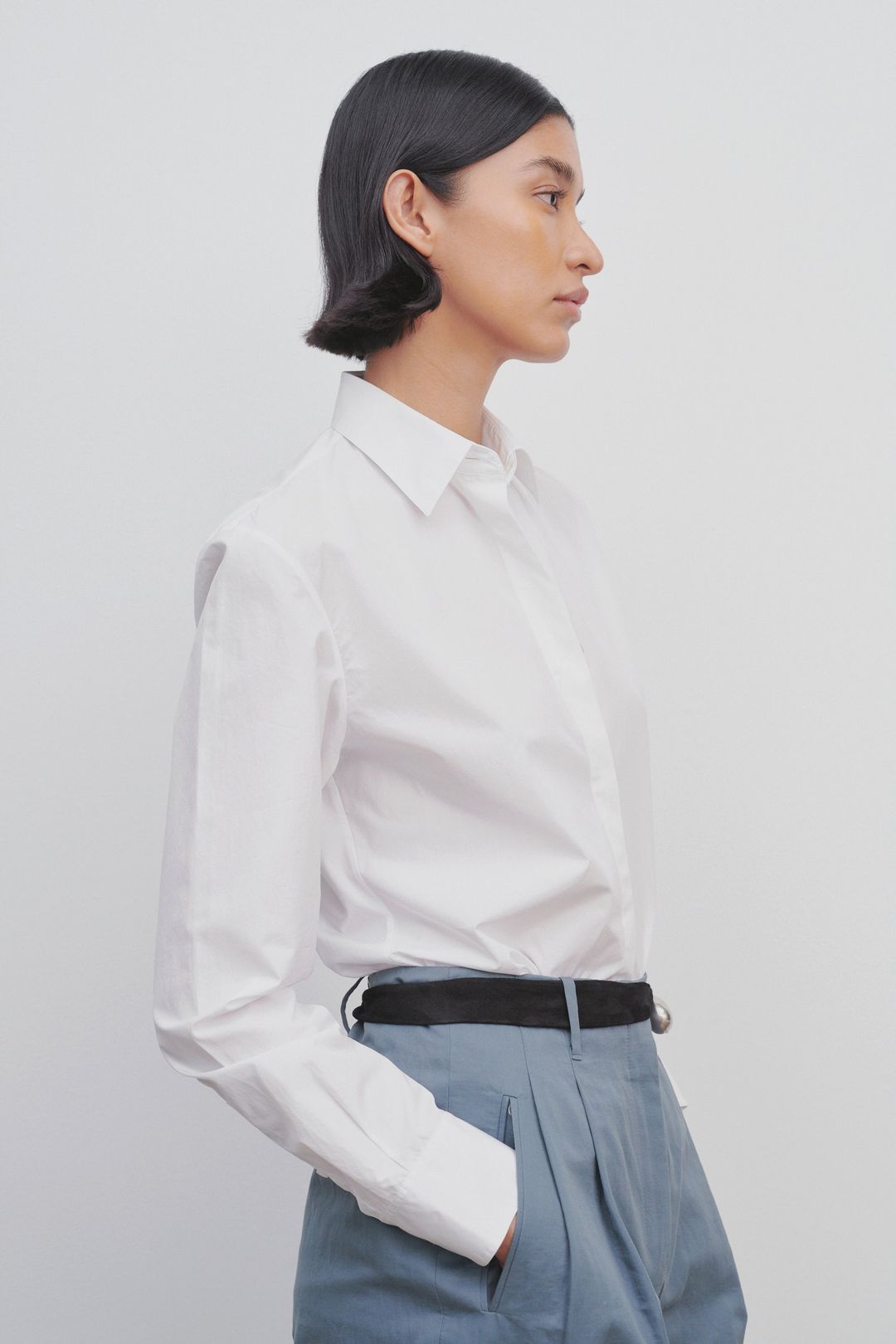 Derica Shirt in Cotton and Cashmere #4