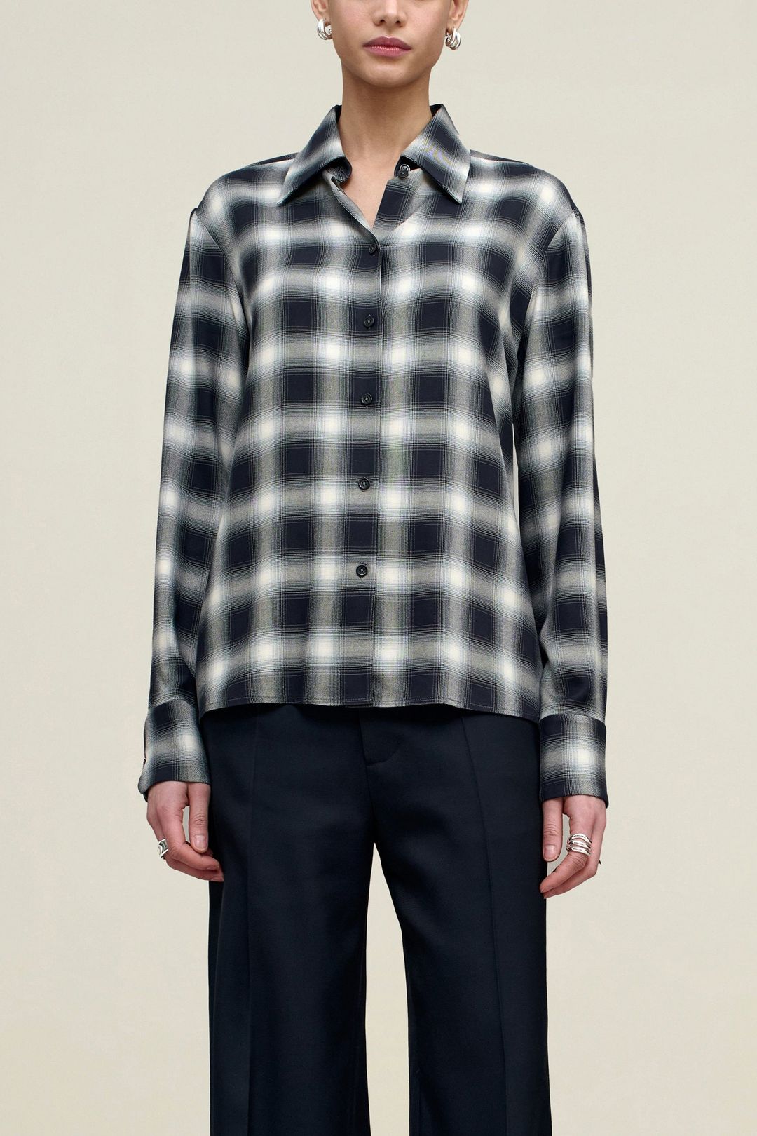 Octavia Blouse in Airbrush Flannel