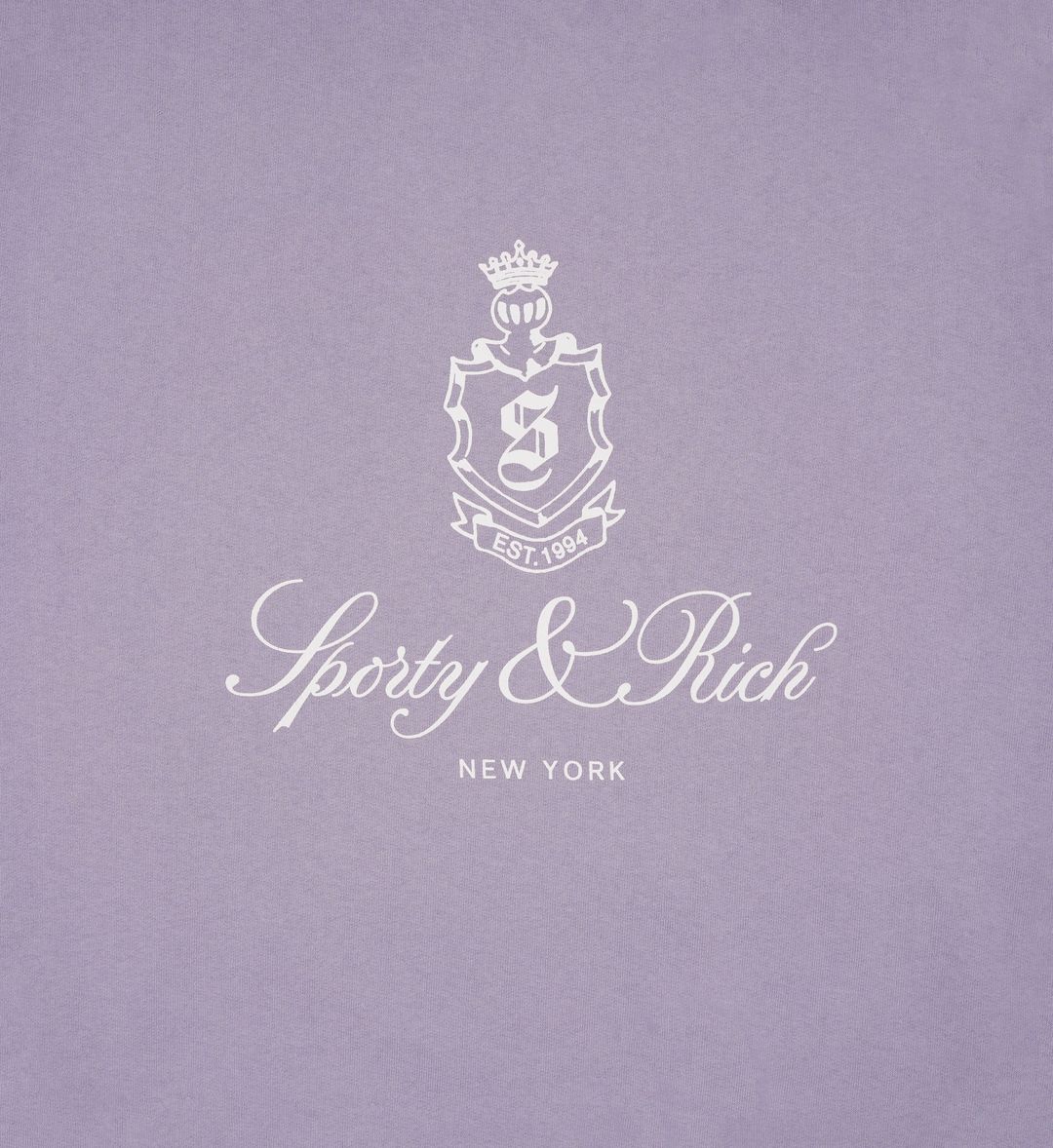 Vendome Crewneck - Soft Lilac/White #3