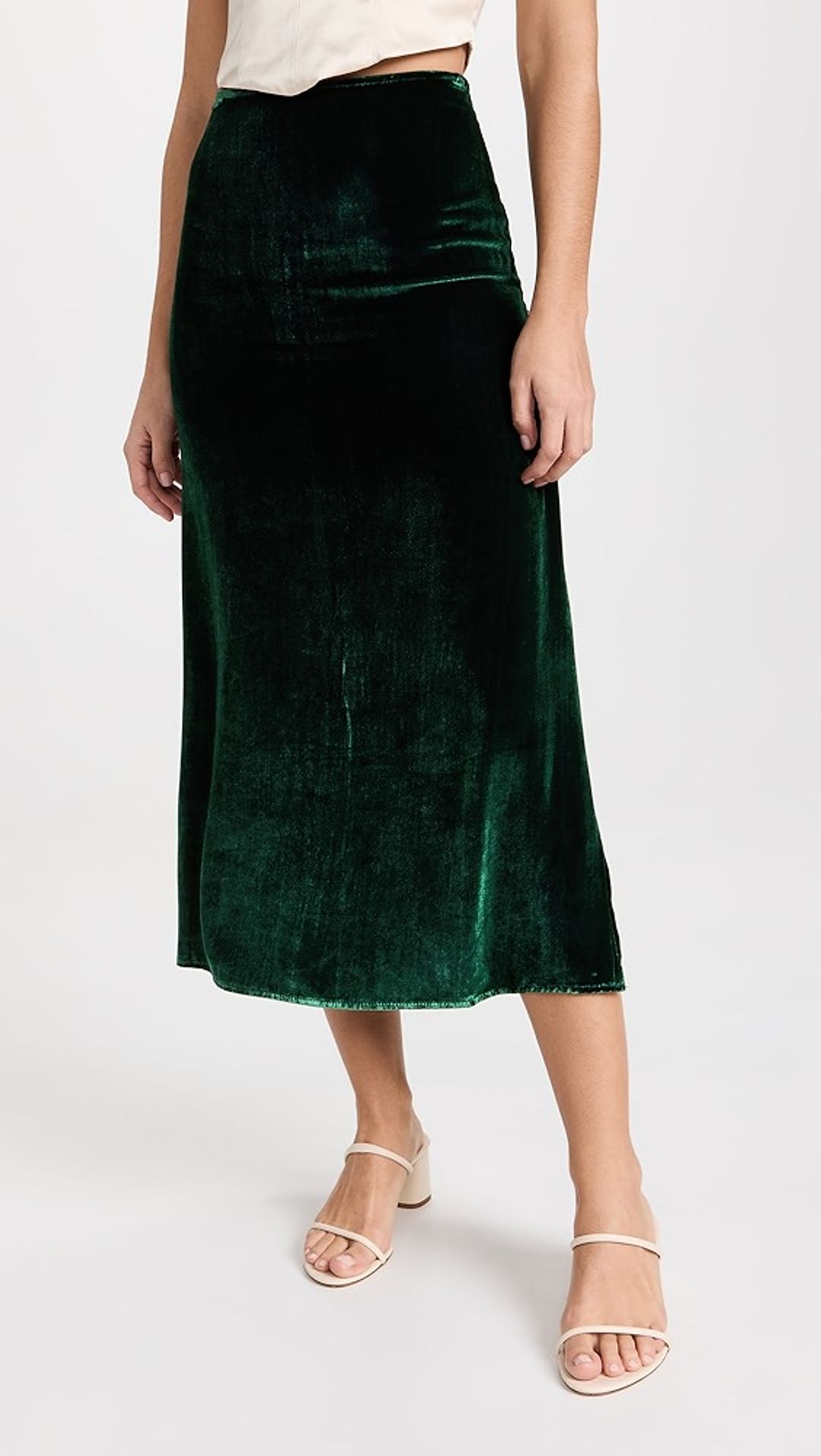 Baylee Velvet Skirt
