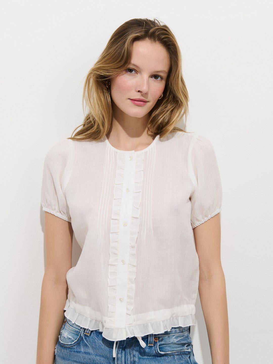 Brittany Top In Ramie