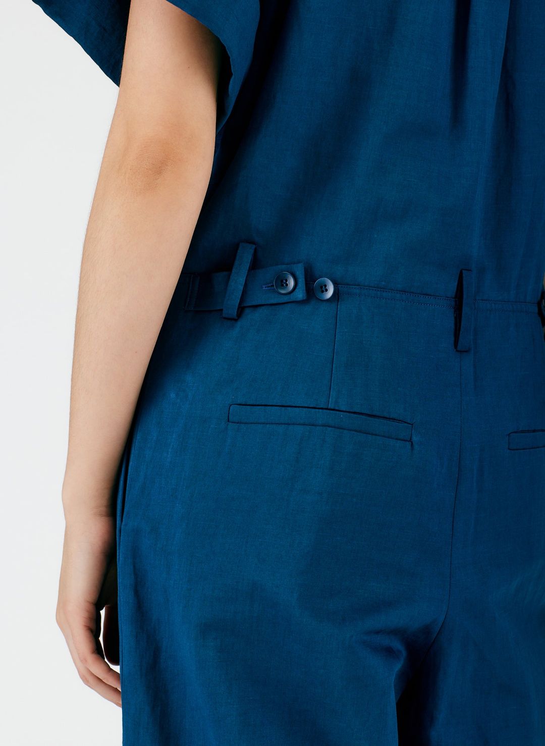 Cotton Linen Sateen Jumpsuit #11