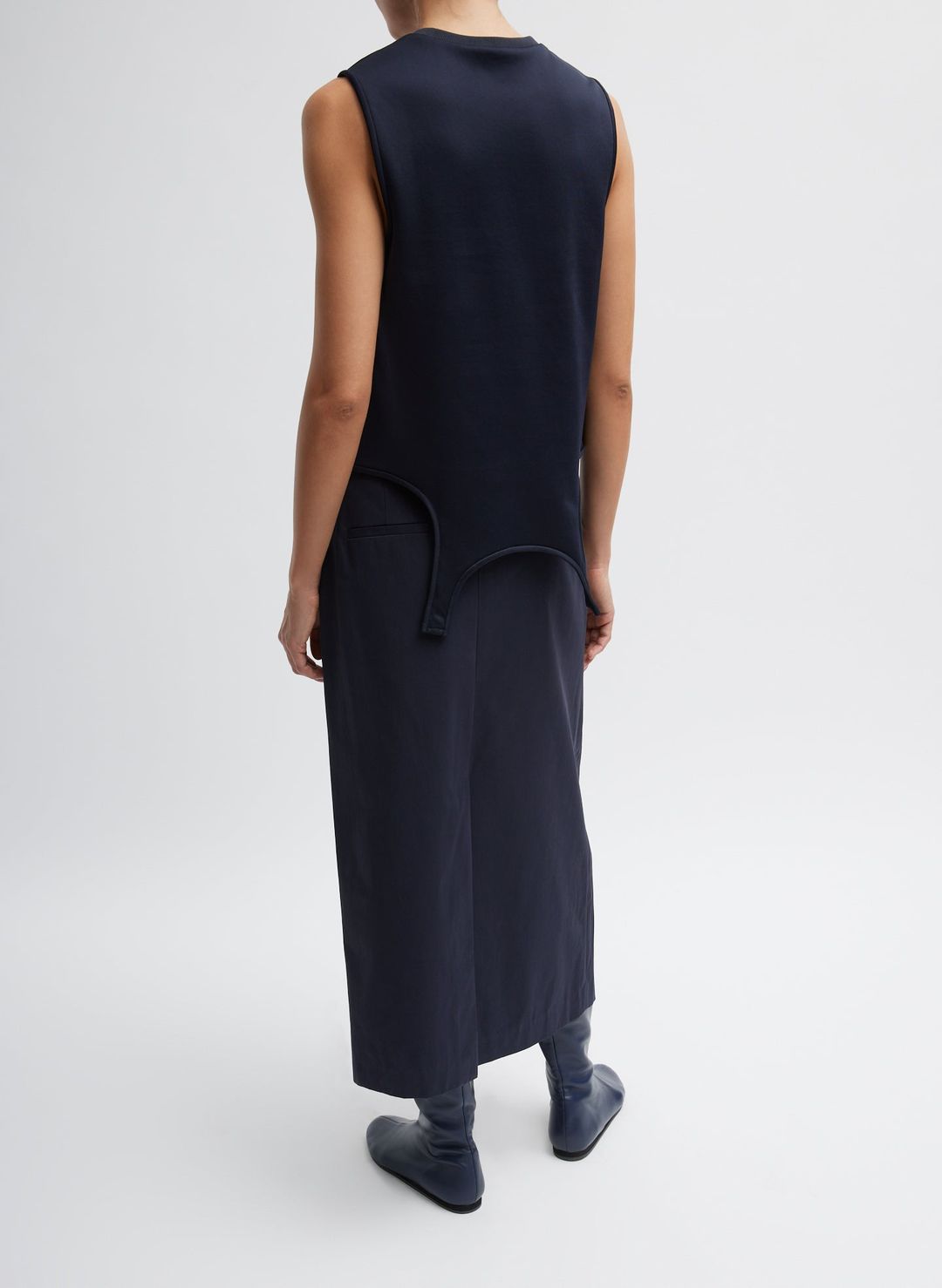 Bio Twill Triple Pleat Skirt #4