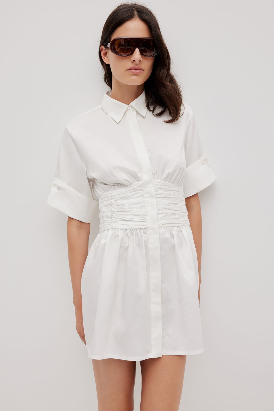Laure Mini Shirt Dress #4