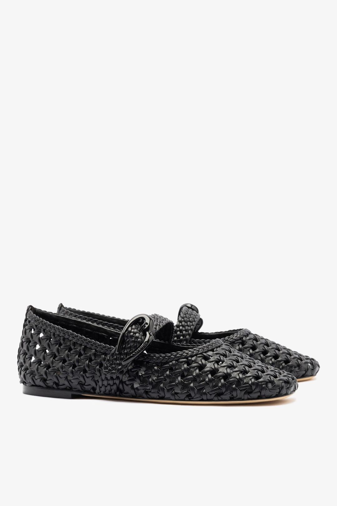 Verona New Macrame In Black Leather #3