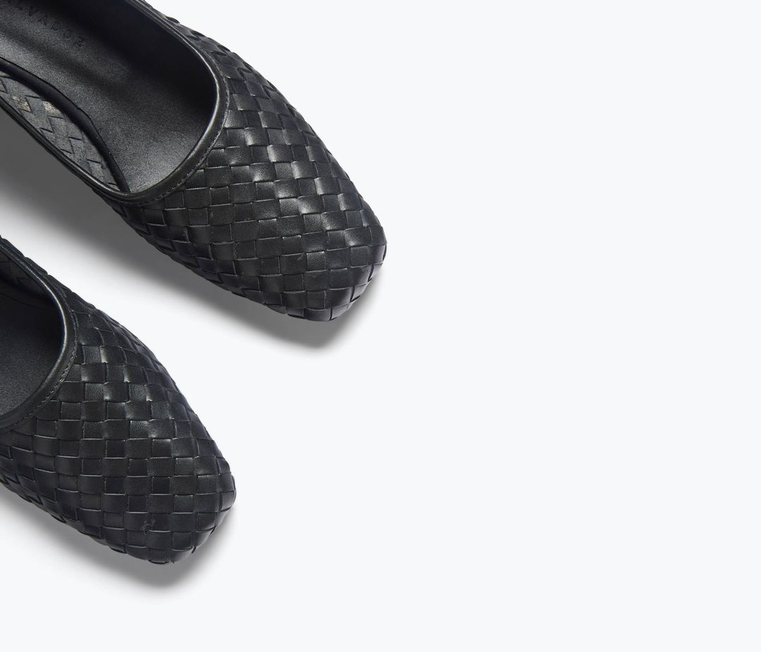 JAYLA WOVEN BALLET HEEL