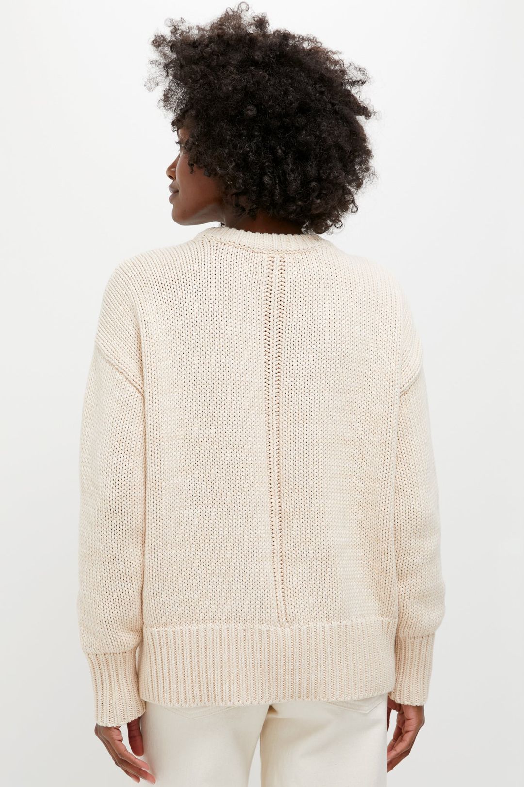Sandstone Cotton Cliff Crewneck Sweater #4