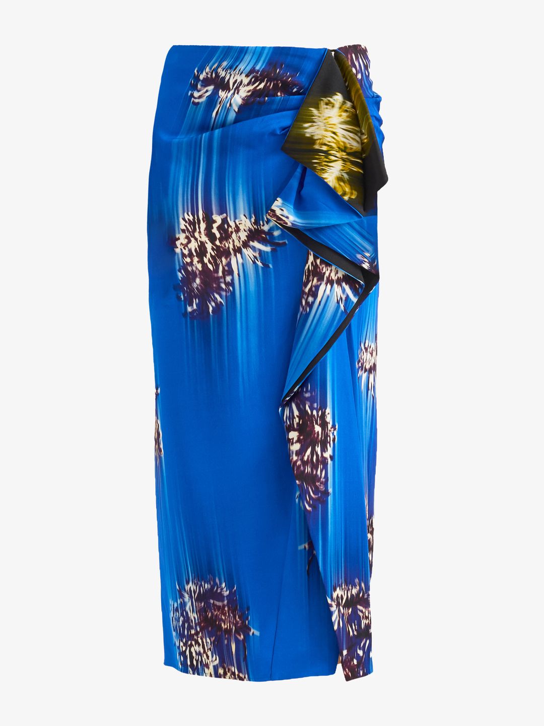 Cella Skirt in Double Printed Viscose Cady