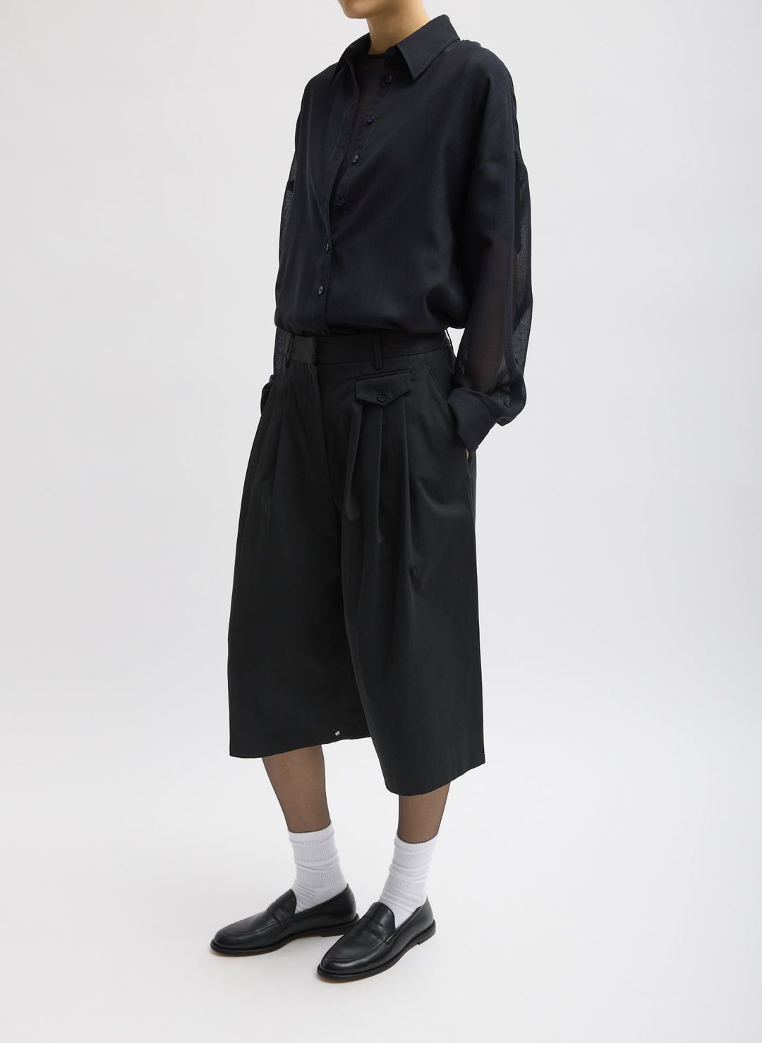 Bio Twill Triple Pleat Short #2