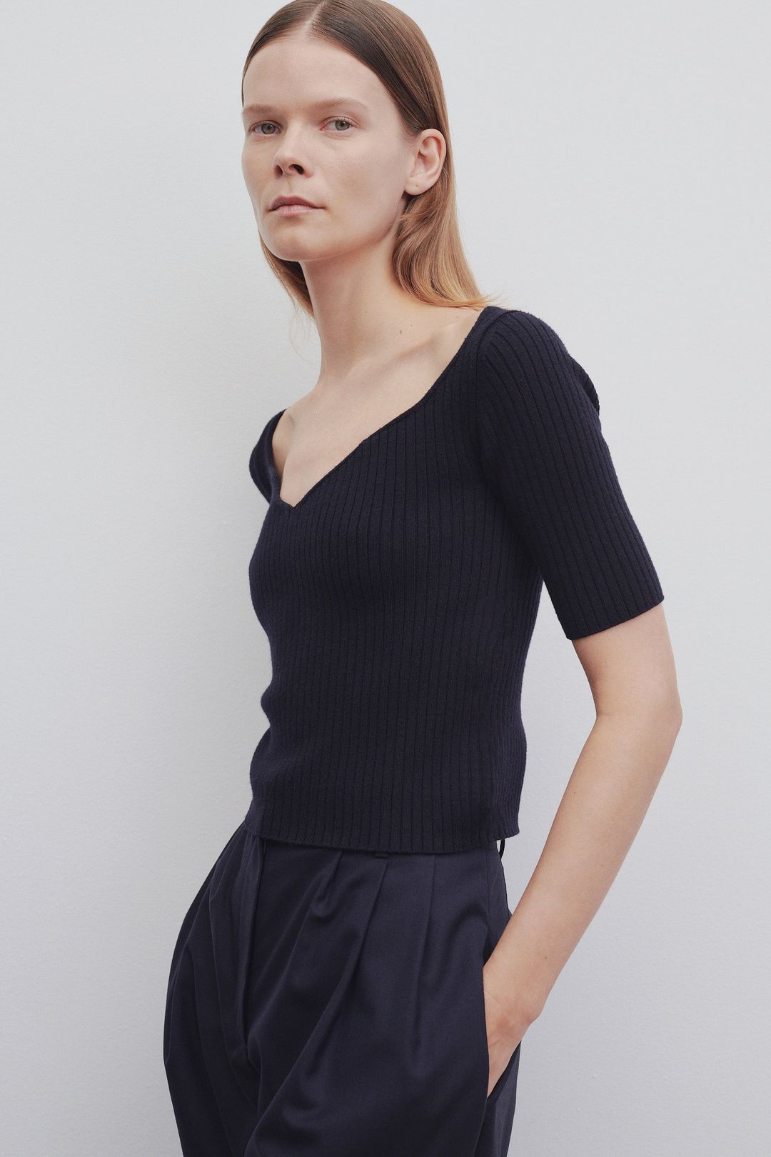 Grais Top in Virgin Wool #4