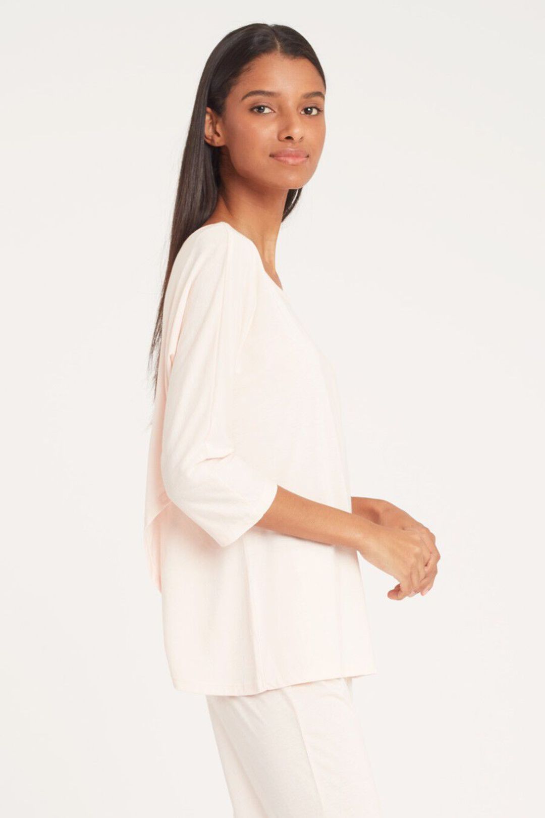 Pima Drape-Back Top #19