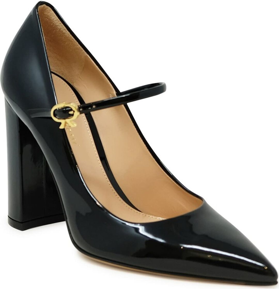 Ribbon Jane 100 patent leather pumps