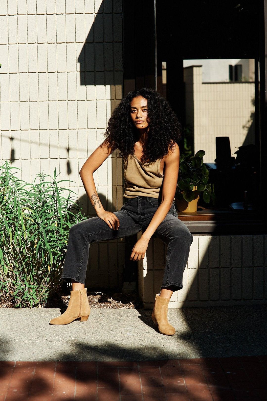The Beatnik in Camel Suede #7