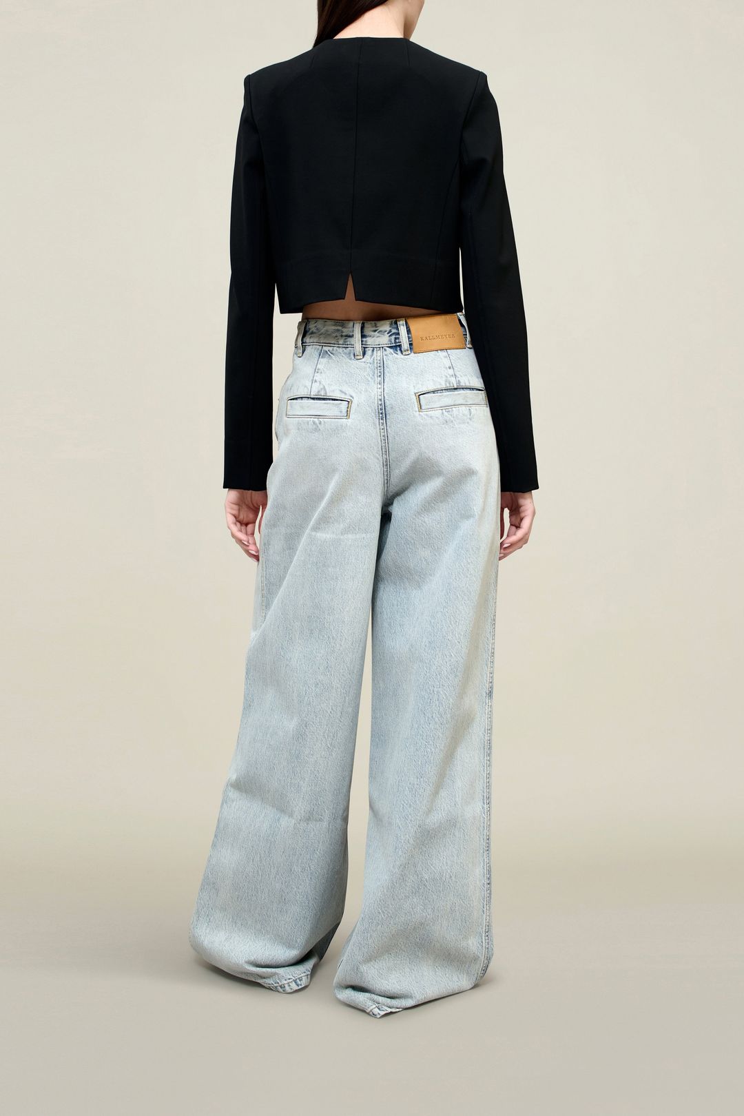 Estelle Knit Jacket in Stretch-Knit Suiting #4