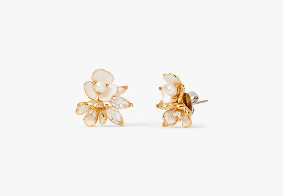 Bouquet Toss Cluster Studs