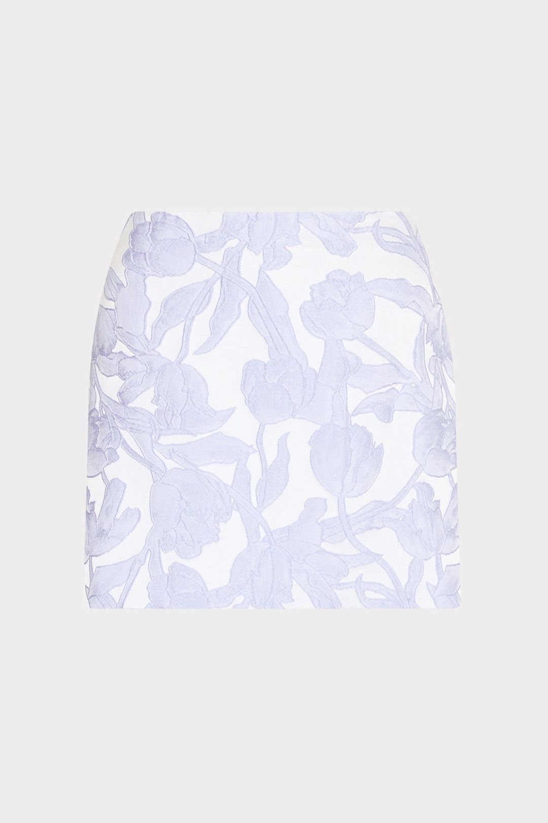 Tulip Jacquard Modern Mini Skirt