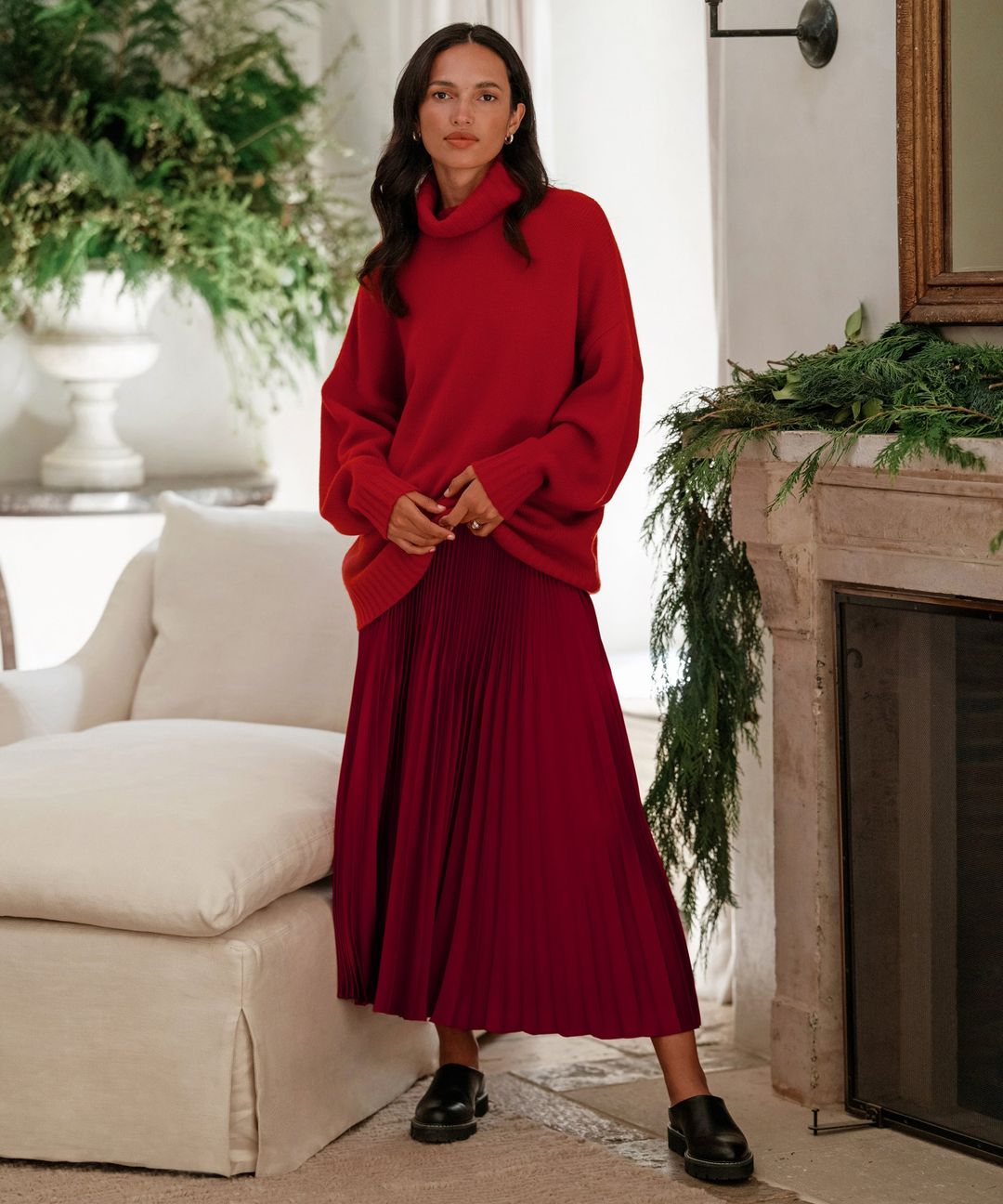 Pleated Skirt