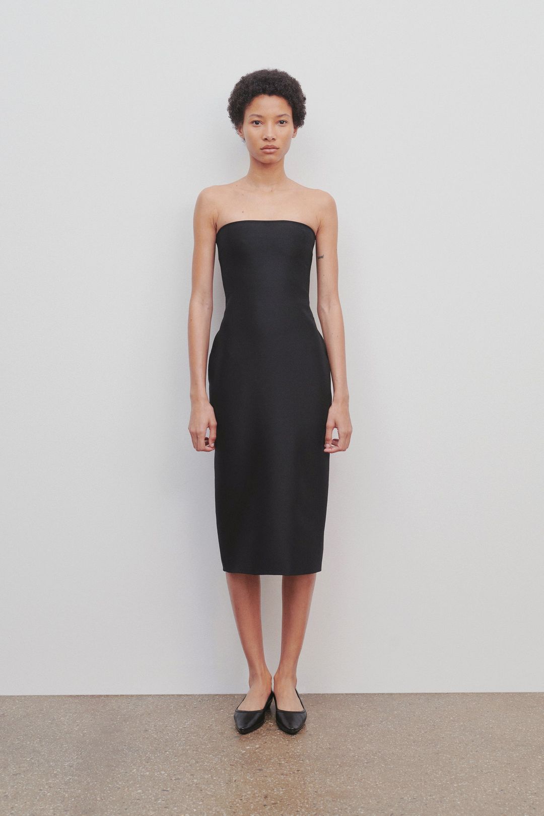 Nita Dress in Wool and Silk #4