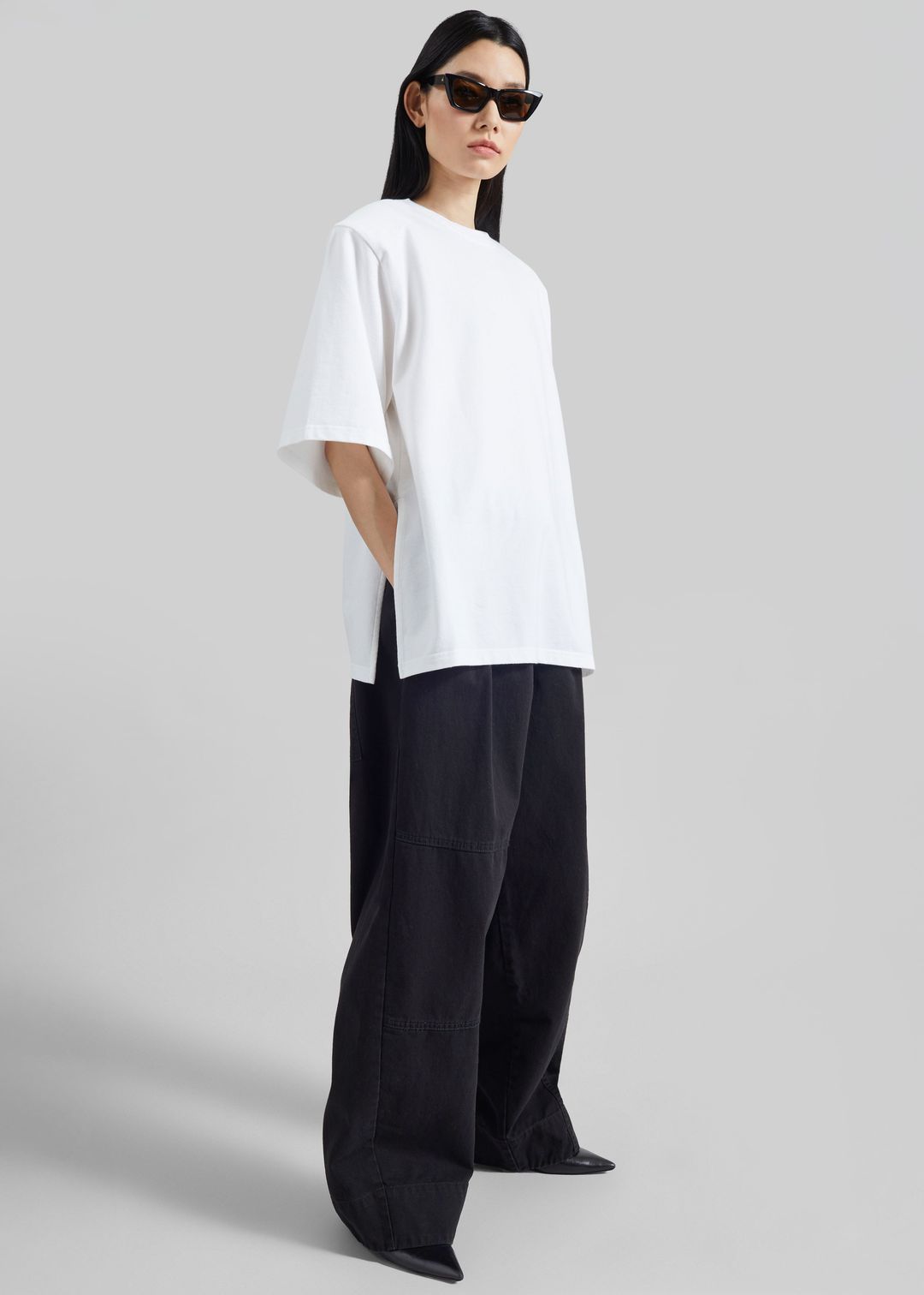 Anira Padded T-Shirt - White #9