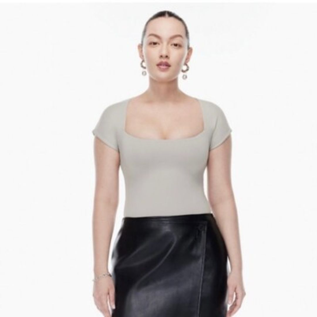 CONTOUR STRAIGHT NECK BODYSUIT #6