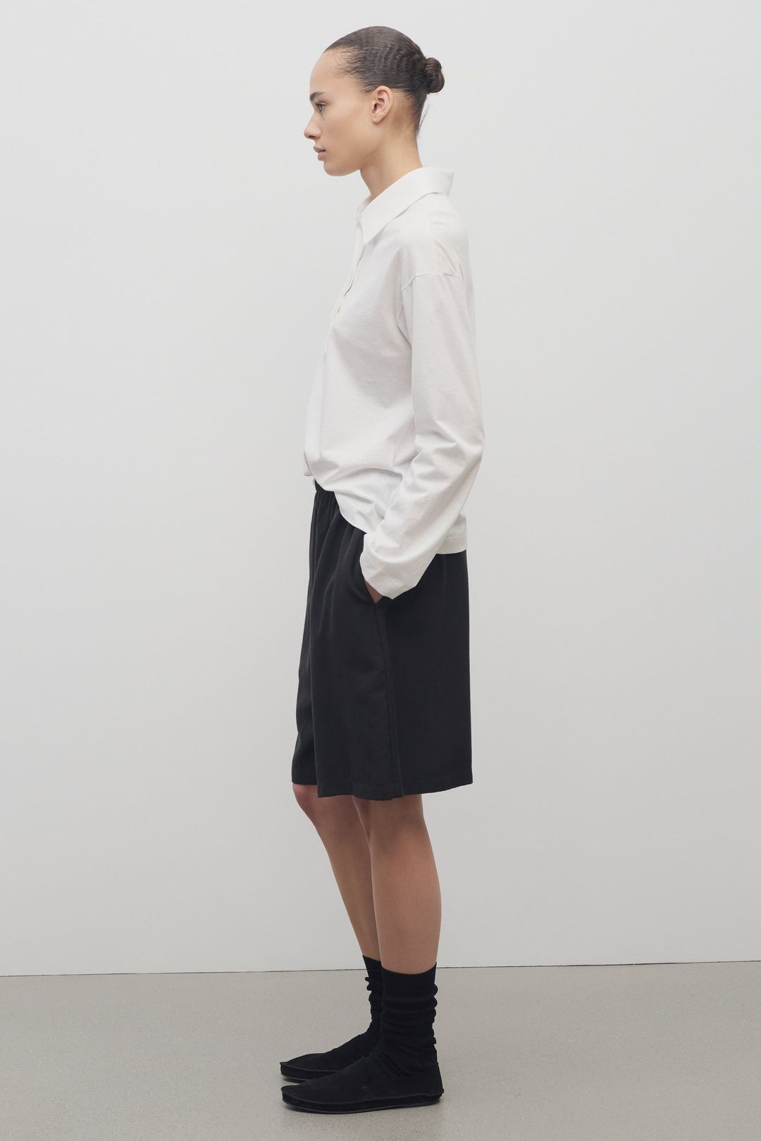 Zinnia Short in Cotton and Silk #4