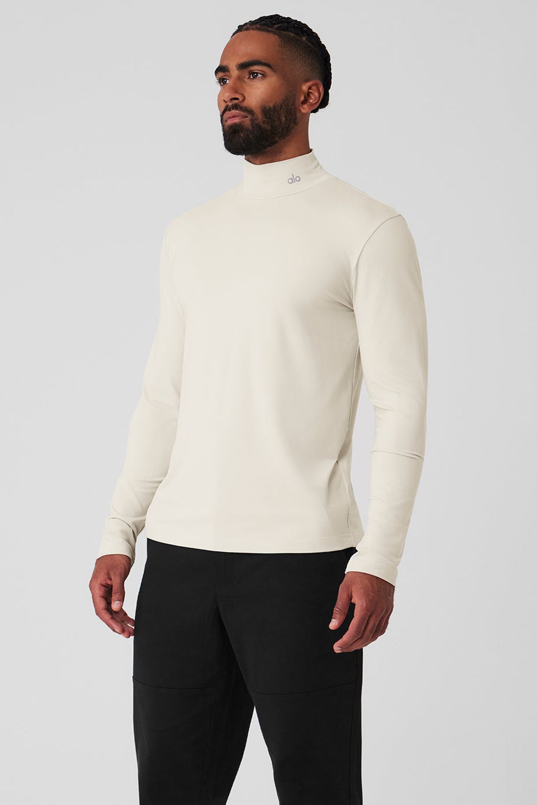 Conquer Reform Mock Neck Long Sleeve - Bone #3