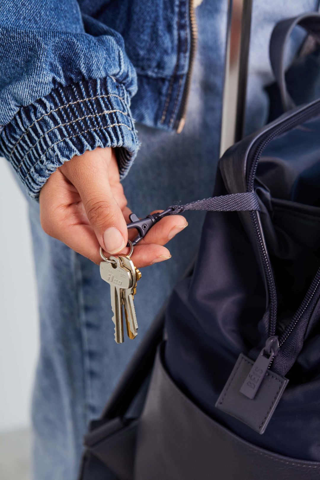 The Backpack Diaper Bag in Navy #10