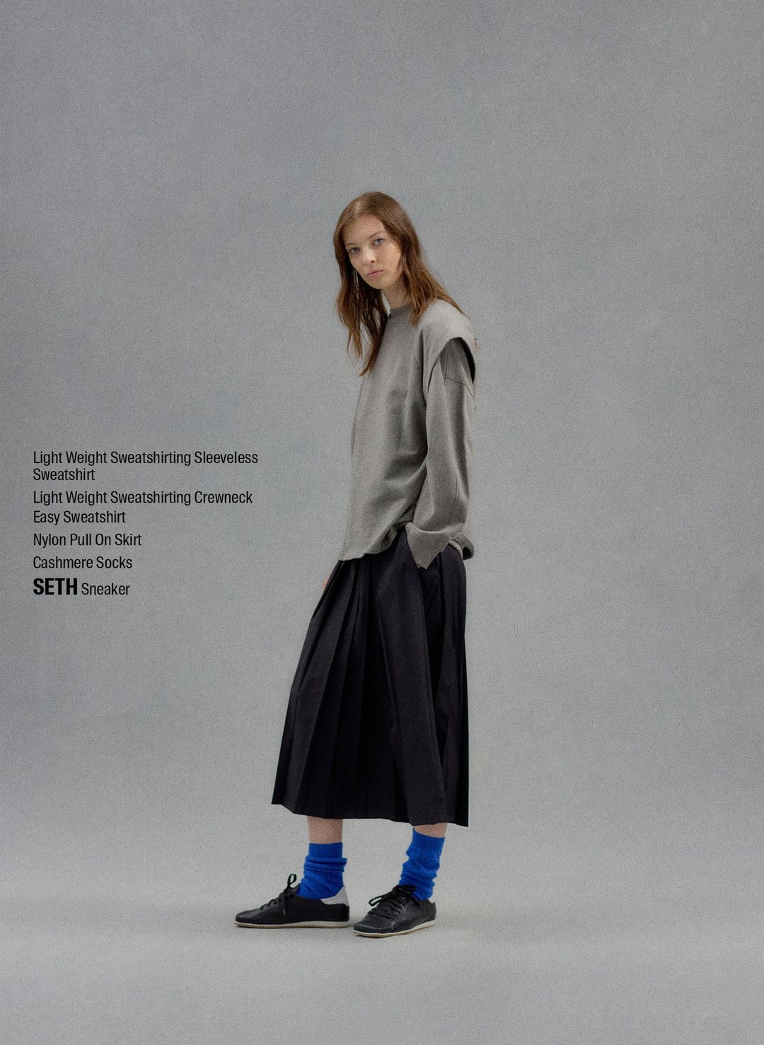 Light Weight Sweatshirting Sleeveless Easy Top #2
