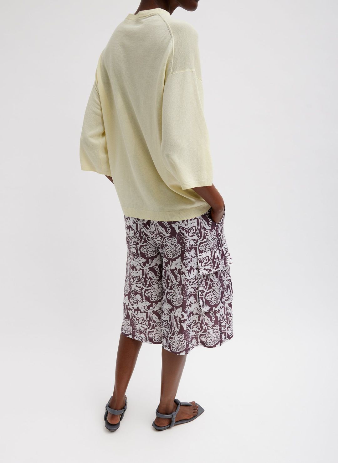 Recycled Nylon Batik Cargo Short #3