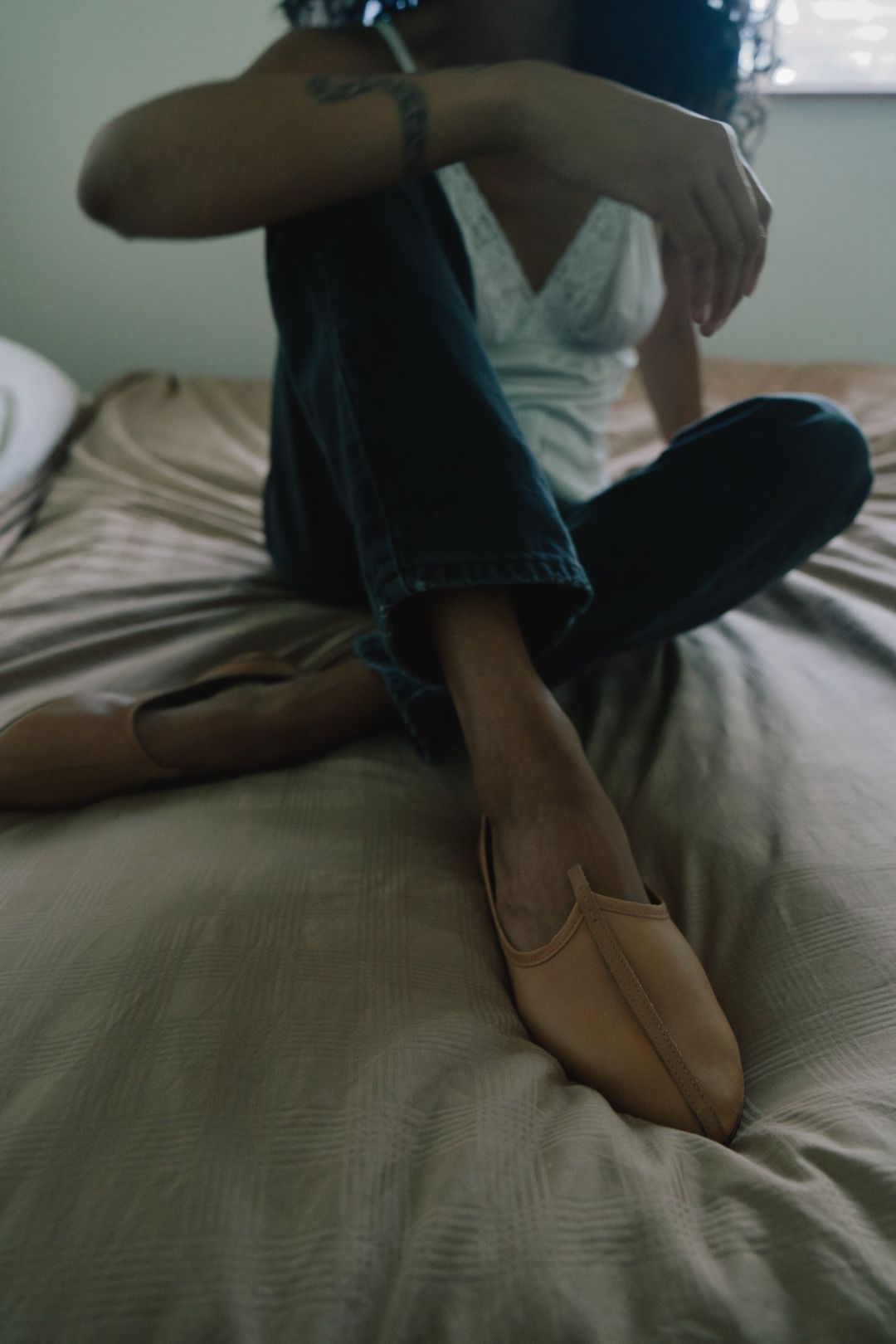 The Jutti Slipper in Bare #13