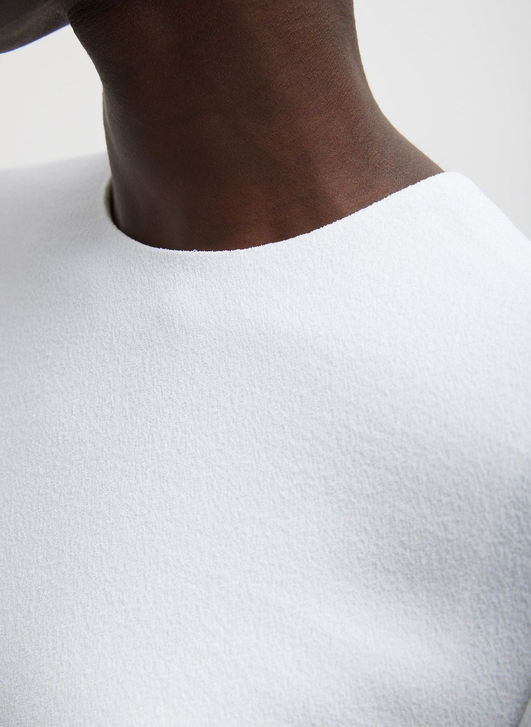 Pebble Sable Paneled Long Sleeve Top