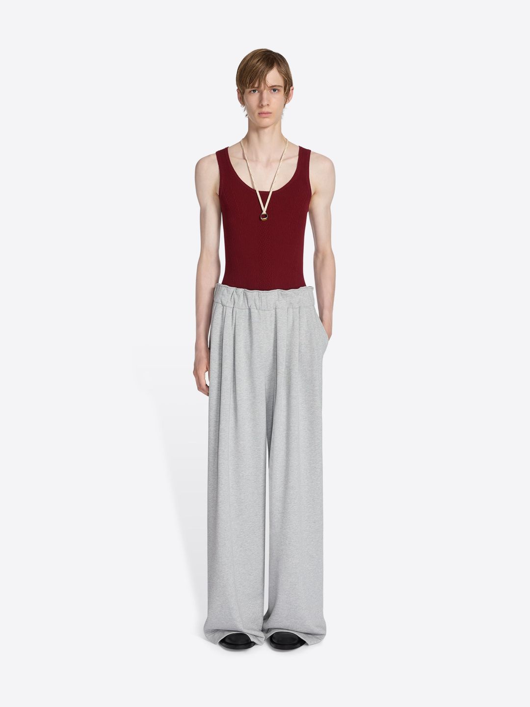 Rib knit tank top