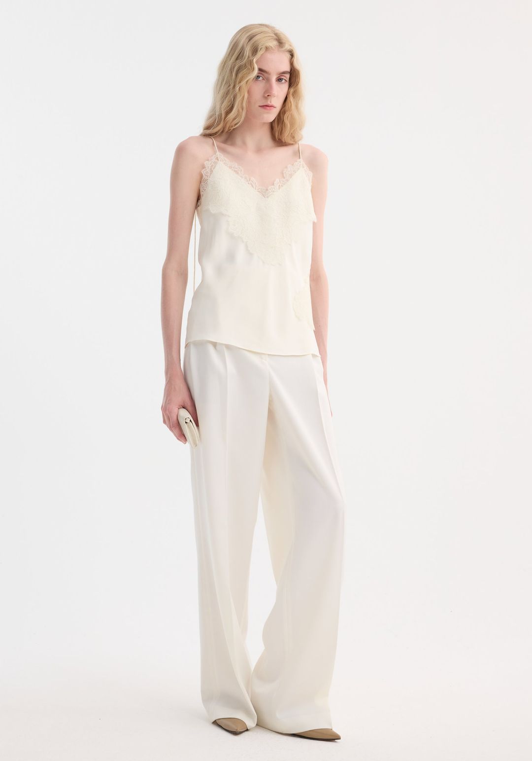 Lace camisole | cream