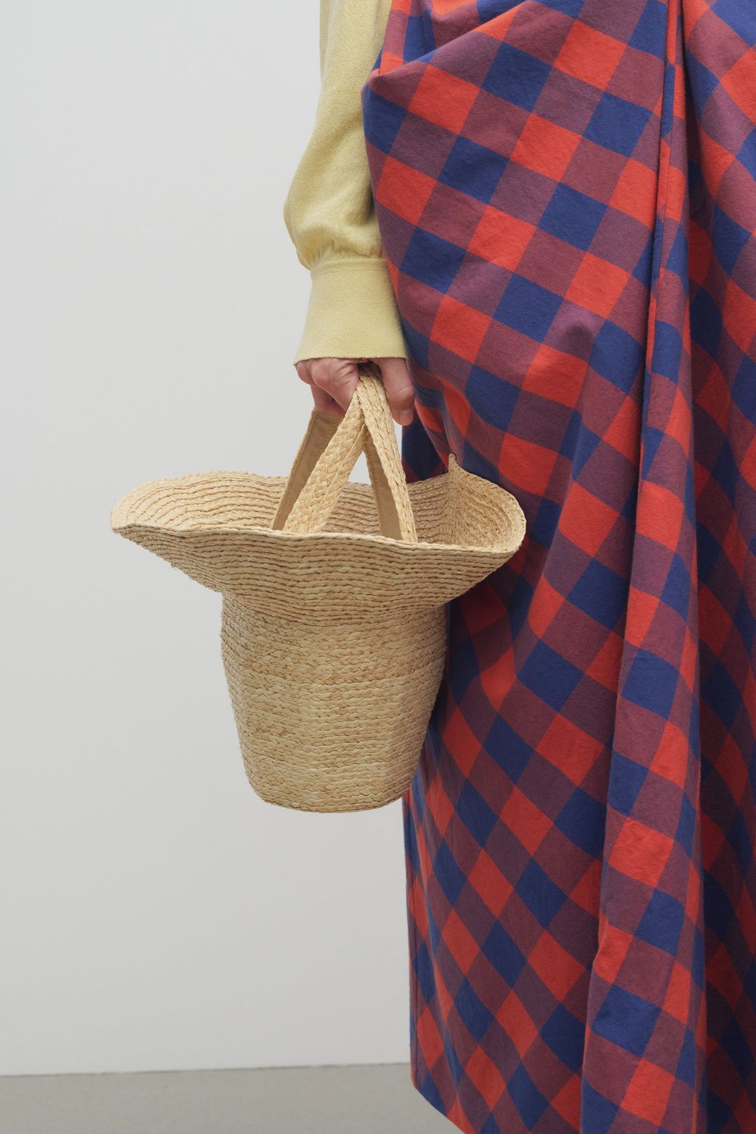 Sol Bag in Raffia #4