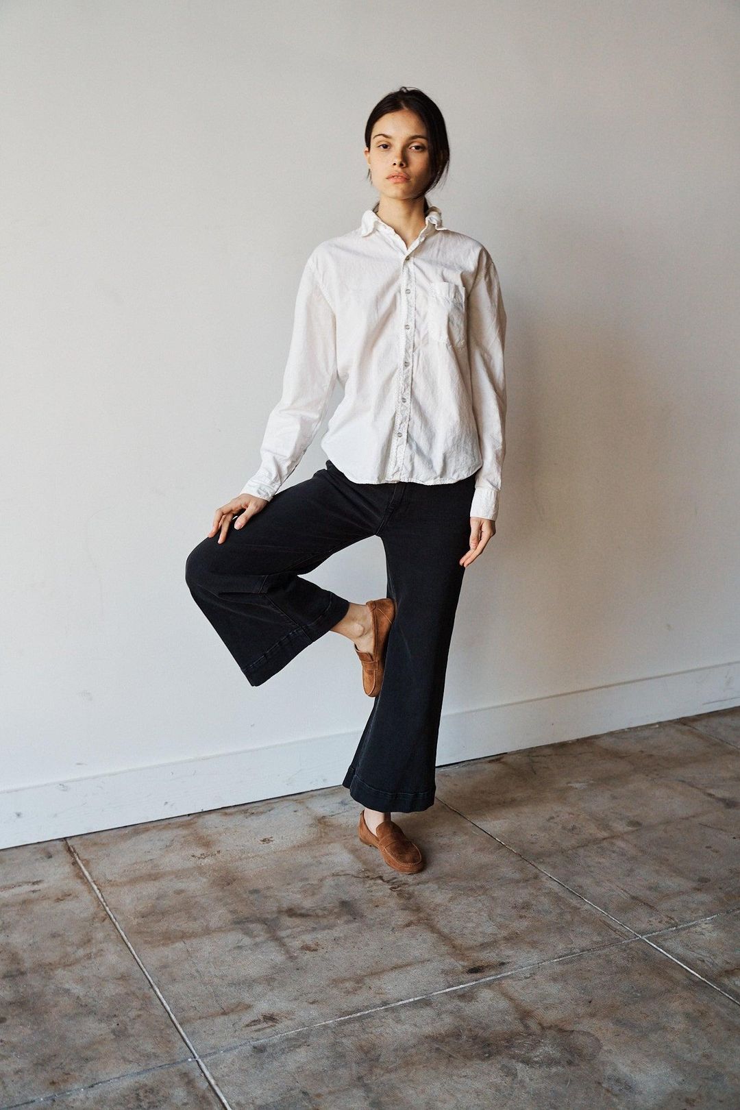 The Penny Loafer in Chocolate Suede