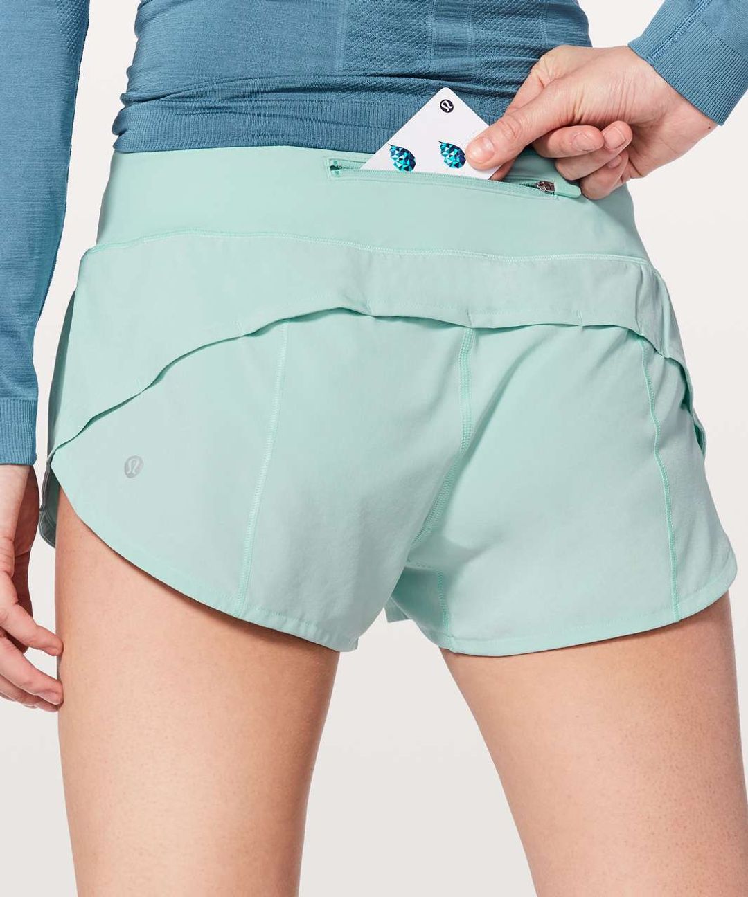 Lululemon Speed Up Short 2.5" Tonic Sea #2